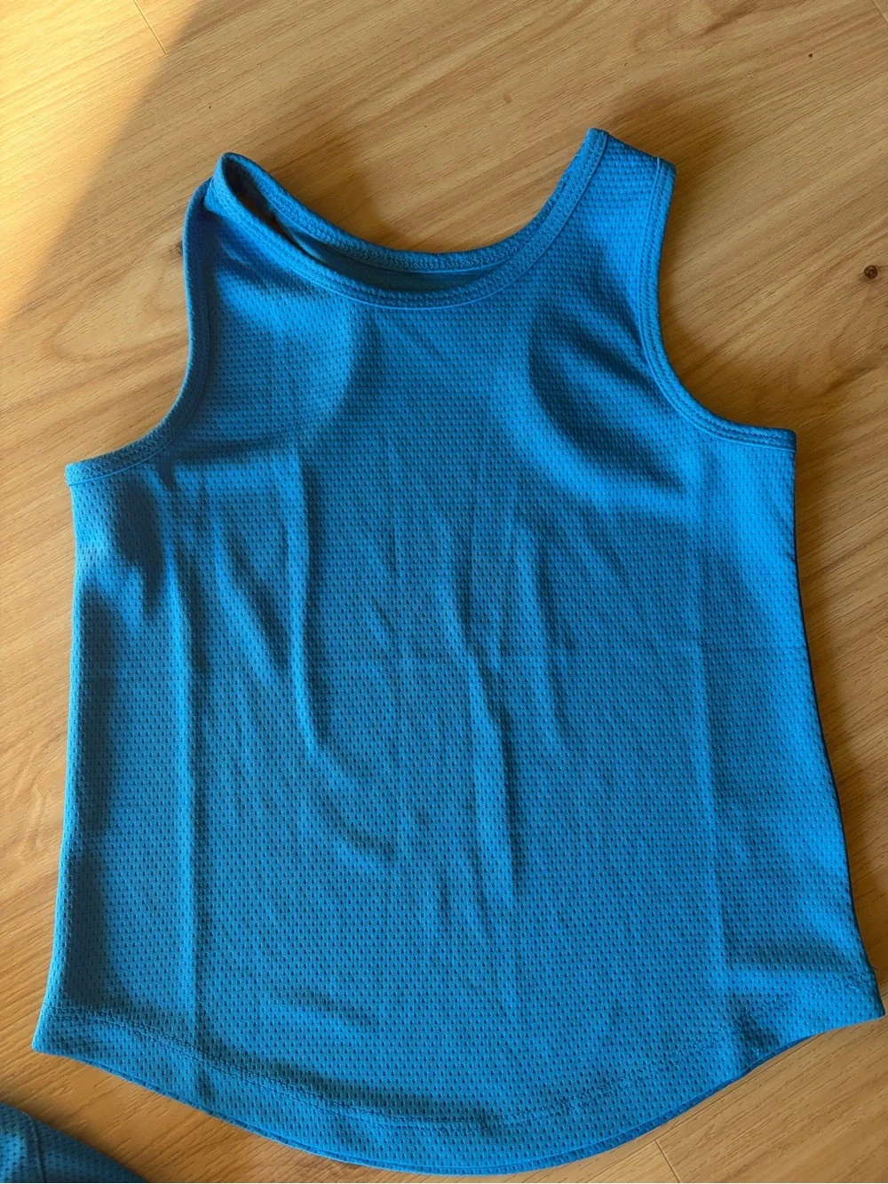 Hanna Andersson Girl’s Blue Tank Top and Skort Set